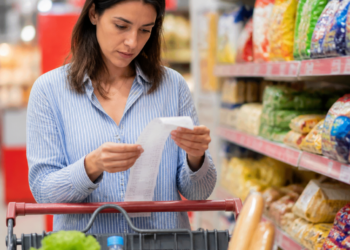 Análisis regional de los gastos familiares en supermercado durante mayo