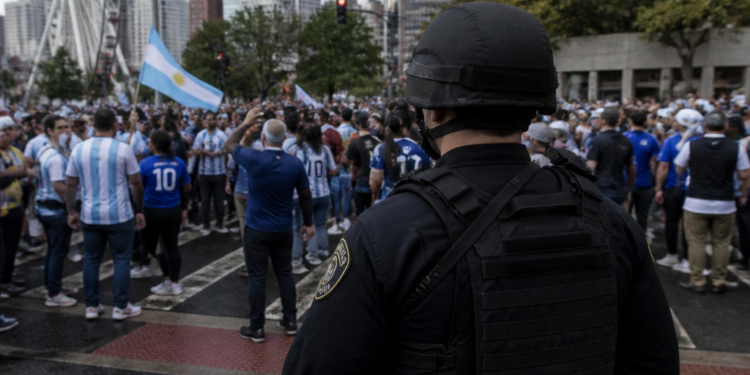 Argentina-Inglaterra: alerta máxima para el partido de semifinal del Mundial en Atlanta