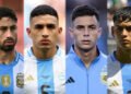 Camada 2030: futbolistas que podrían integrar la selección argentina en el próximo Mundial