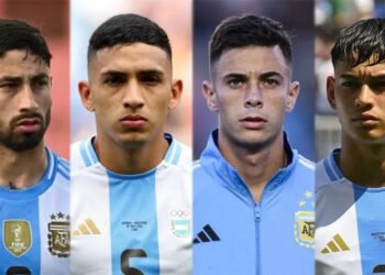 Camada 2030: futbolistas que podrían integrar la selección argentina en el próximo Mundial