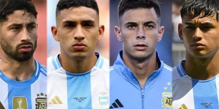 Camada 2030: futbolistas que podrían integrar la selección argentina en el próximo Mundial