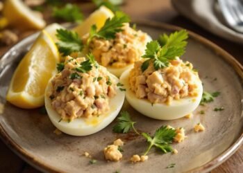 Los secretos para preparar los perfectos huevos rellenos de atún en 12 minutos