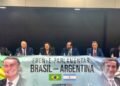 En medio de fricciones con Brasil, diputados de LLA reciben a una delegación del entorno de Bolsonaro