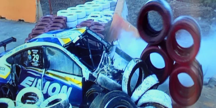 El impactante accidente de Tomás Fernández en TC2000