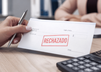Incremento en la cantidad de cheques rechazados