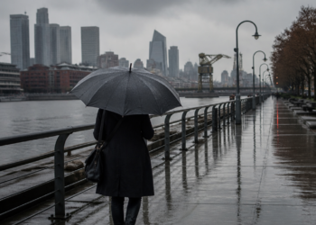Un pronóstico climático cambiante afectará al AMBA durante 24 horas con lluvias