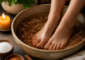 Beneficios de un baño de pies con canela y sal: lo que hay que saber