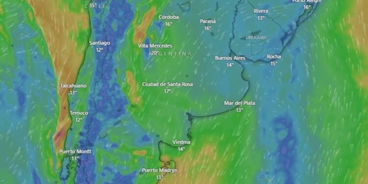Pronóstico de lluvias para el AMBA en la jornada del viernes